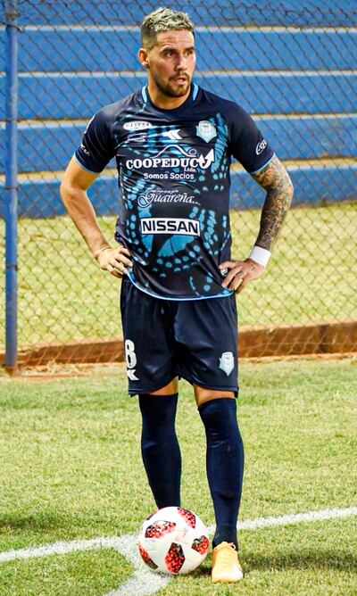 Jorge Darío Mendoza Torales (31 años), uno de los experimentados del once de Guaireña.