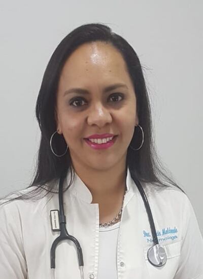 Doctora Leticia Maldonado, médica neumóloga.