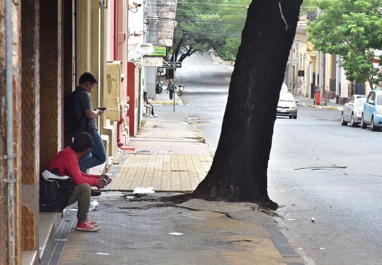 En Herrera no se han colocado los refugios  en varias cuadras donde deberían.