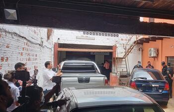 Lugar donde fue cometido el crimen del abogado.