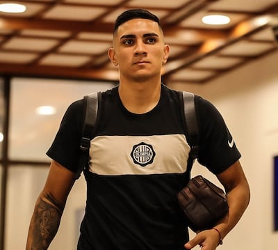 Hugo Francisco Fernández Martínez (02/12/97), mediocampista ofensivo de Olimpia.