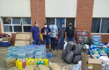Una gran cantidad de donaciones se realizaron en el Hospital de Clínicas.