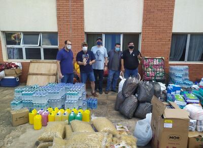 Una gran cantidad de donaciones se realizaron en el Hospital de Clínicas.