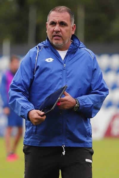 Pedro Alcides Sarabia, director técnico del 12 de Octubre.