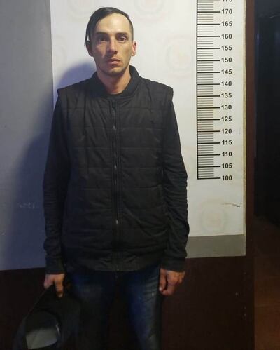 Héctor Vera Acosta, detenido.