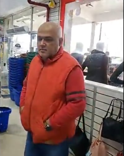 Escrachan al exgobernador de Pdte. Hayes Óscar “Ñono” Núñez, captura de video