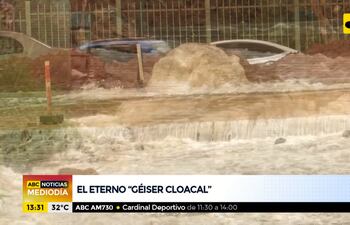 El eterno "géiser cloacal"