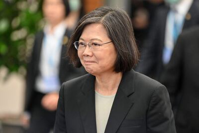 Tsai Ing-wen, presidenta de Taiwán.