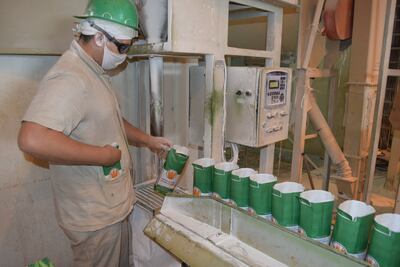 Harina de trigo, uno de los productos que elabora la cooperativa La Paz, dando valor agregado al producto que sale de las fincas de sus asociados.