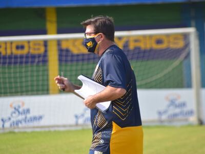 Berti dirigió hasta el sábado 11 compromisos del Sportivo Luqueño.