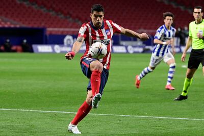 Luis Suárez le dio la victoria al Atlético Madrid