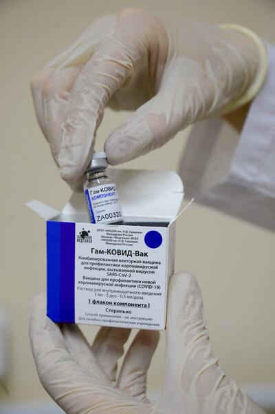 La eficacia de la vacuna rusa Sputnik V es una de las más altas.