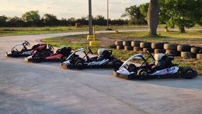 Así luce la recién estrenada pista de karting en el Chaco, el deporte motor es una de las actividades preferidas de la zona.