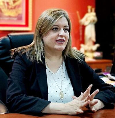 Sandra Quiñónez, fiscala general del Estado.