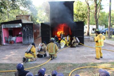 bomberos CDE
