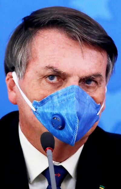 Jair Bolsonaro, presidente de Brasil.