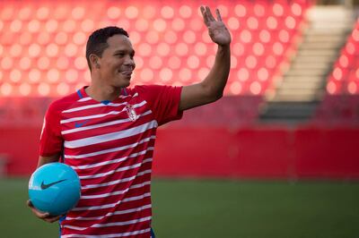 Carlos Bacca, colombiano que juega en el Granada de España.