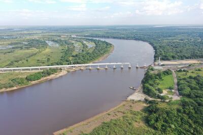 El puente más largo sobre el Tebicuary a poco de ser concluido