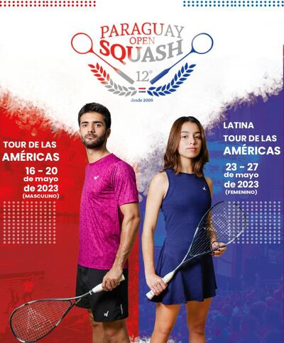 Paraguay Open Squash 2023, otra cita imperdible en mayo