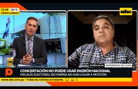 Concertación no puede usar padrón nacional