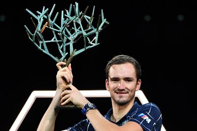 Medvedev ganó recientemente el torneo en París.