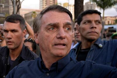 Jair Bolsonaro, presidente de Brasil.