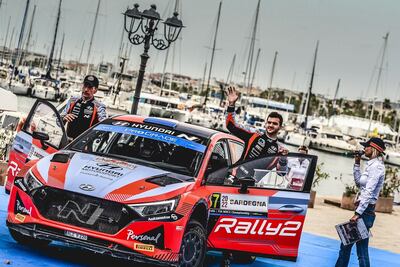 Fabrizio Zaldívar y Carlos Del Barrio cerrarron el rally segundos en la WRC Teams, sumando para el equipo Hyundai.