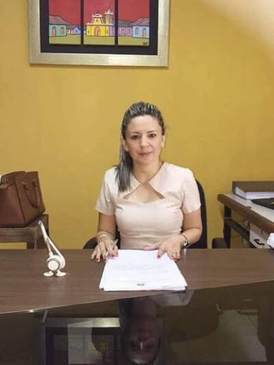 Vanesa Candia, fiscal.