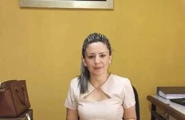 Vanesa Candia, fiscal.