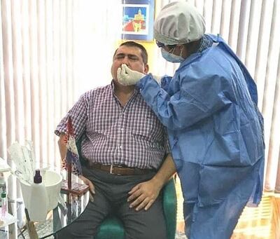 Esta es la séptima vez que se somete a la prueba.