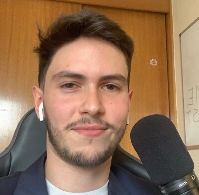 Ricardo García, el joven imitador de acentos venezolano.