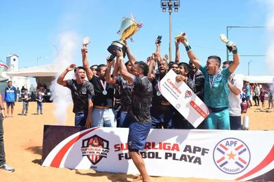 En el Arena Municipal de Encarnación, Presidente Hayes se consagró campeón de la etapa final de la Superliga de Fútbol de Playa.