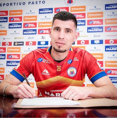 Rubén Monges firmó contrato con el Deportivo Pasto de Colombia.