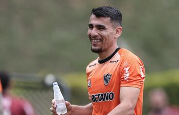 Junior Alonso, zaguero paraguayo del Atlético Mineiro.