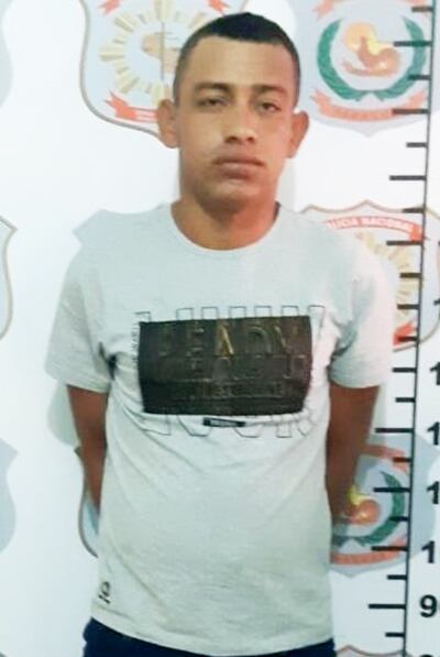 Fernando Neves Cardoso, presunto sicario del PCC detenido.