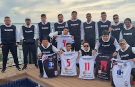 Team de Olimpia, que participó el año pasado en el Sur Centro América.