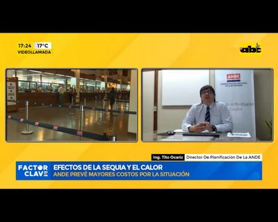 Tito Ocariz, director de Planificación de la ANDE.