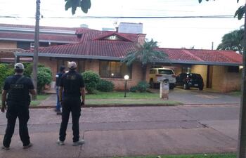 El supuesto narco brasileño fue capturado esta mañana en una lujosa vivienda.