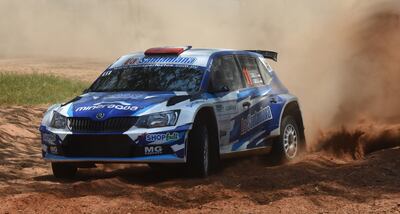 Gran victoria en la RC2B para Jorge García, al mando del Skoda Fabia R5