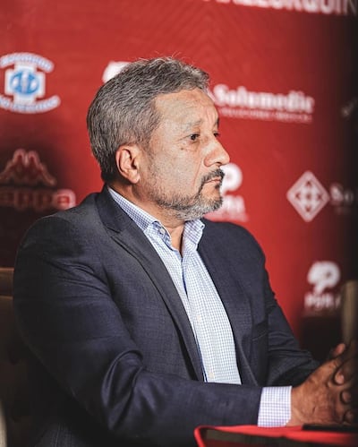 Julio Aldama, presidente de General Caballero de Mallorquín.