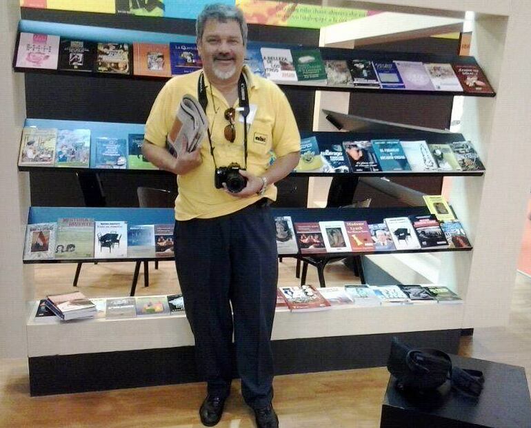 Lisandro Cardozo en una fotografía que había compartido en su perfil de Facebook.