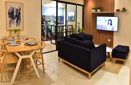 En Aviadores del Chaco 2812 esq. Molas López, se puede visitar el departamento modelo de Natania.