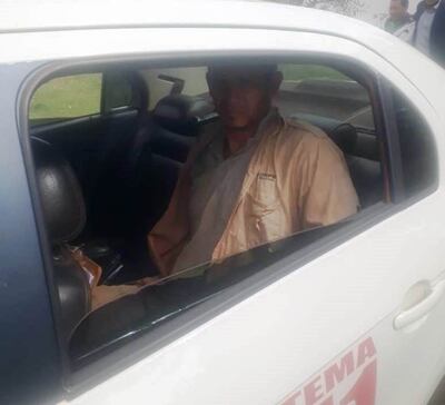 Derlis Ramón Giménez, detenido.