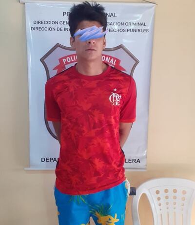 Alberto Ferreira Velázquez, detenido.