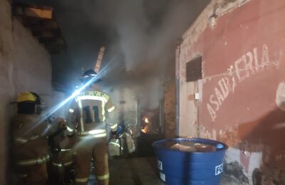 incendio Fernando de la Mora