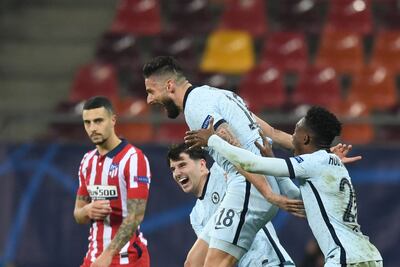 Giroud (18), anotó el gol que le dio la victoria al Chelsea