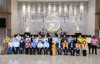 De la actividad participaron referentes de la comunidad esteña