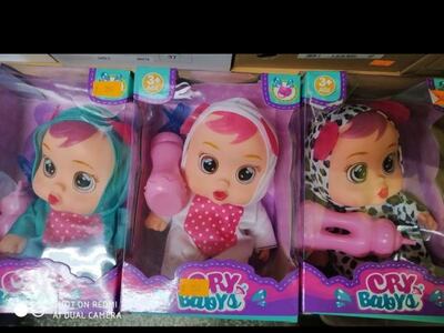 Este sería el muñeco denominado "Cry Babys", traducido como "bebés llorones", que podrían contener sustancias tóxicas.