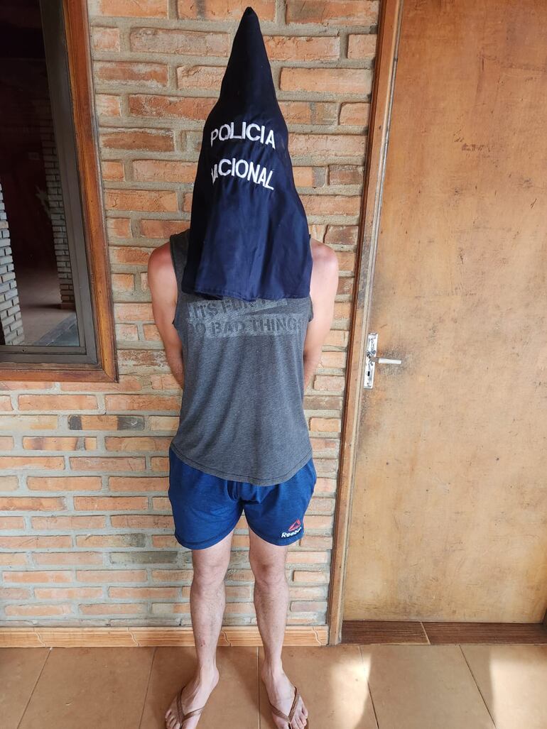 Detenido por el robo.