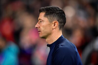 Robert Lewandowski reaparece hoy en la Liga española luego de cumplir tres fechas de suspensión.